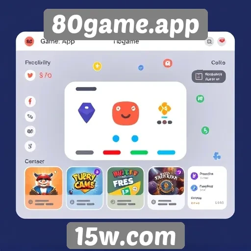 Explorando a interface do usuário do 80game.app